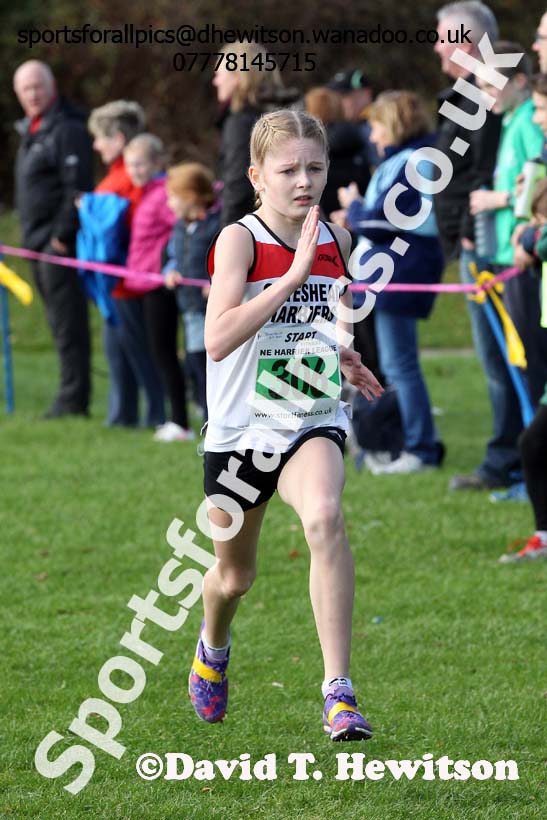 Under-13 girls Sherman Cup, Temple Park, South Shields. Photo: David T. Hewitson/Sports for All Pics